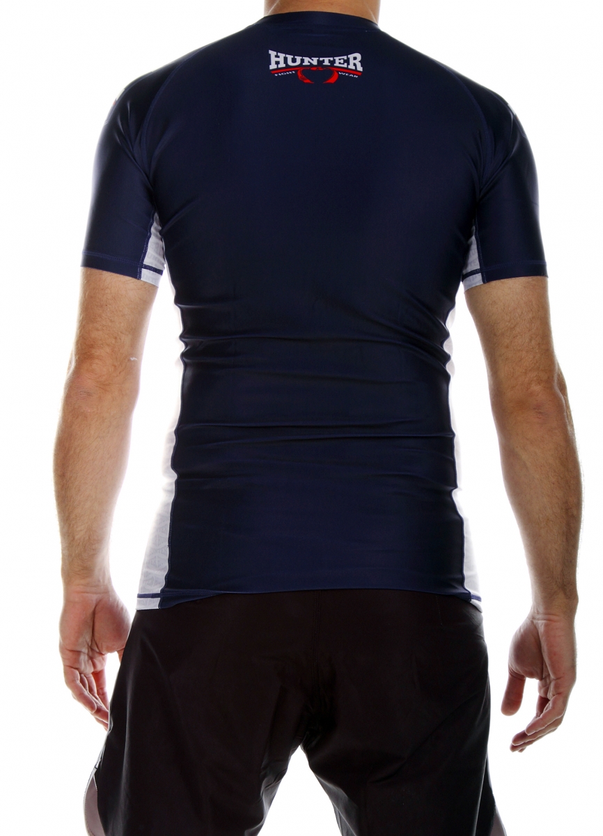 Rash Guard Competition Manga Curta Azul